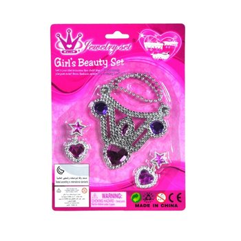 Set Bijuterii Bling Bling pe Card (12 buc.)