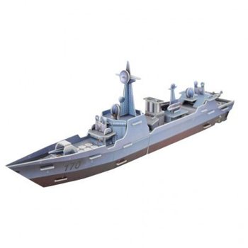 Puzzle 3D Mare &ndash; Navă de Război 170 Lanzhou (2 buc.)