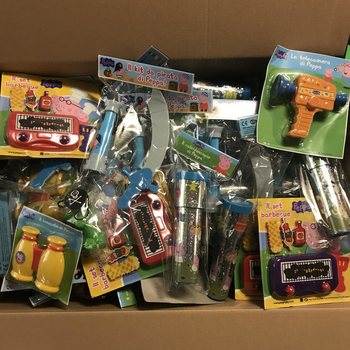 MIX JUCĂRII PEPPA PIG (100 buc) - Reumplere Cufăr Comori | B2B
