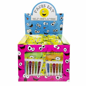 B&acirc;tă Smiley autogonflabilă &icirc;n display (48 bucăți)