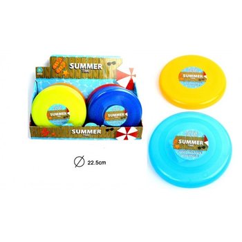 SUMMER TIME – Frisbee Colorate cu Sclipici în Display (24 buc.)