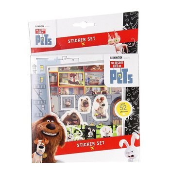 Set de stickere SECRET LIFE OF PETS 52 piese (12 buc.)