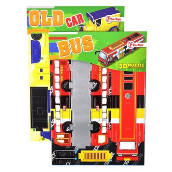 Puzzle Auto 3D &icirc;n Display (64 buc.)