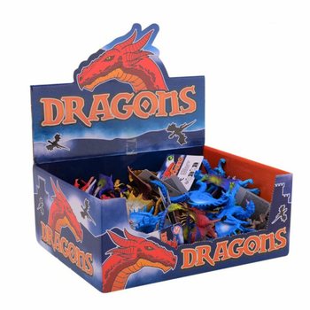 Mix de figurine dragoni &icirc;n display (36 buc.)