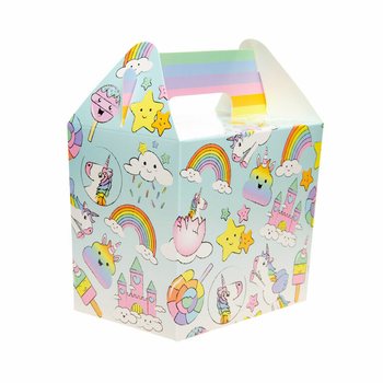 Cutie Meniu Copii / Cutie Cadou Unicorn 14x10x17 cm (12 buc.)
