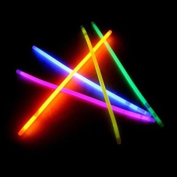 12 bucăți Bețe luminoase Glow Sticks &icirc;n tub (22 tuburi)