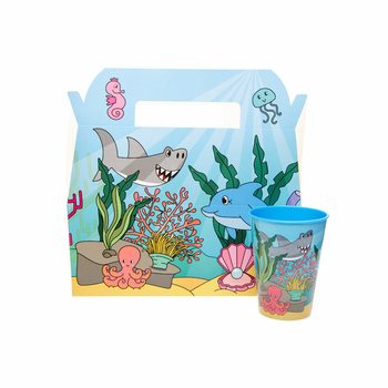 Cutie Meniu Mare / Ocean - 22,5 x 12 x 9,5 cm (24 buc.)