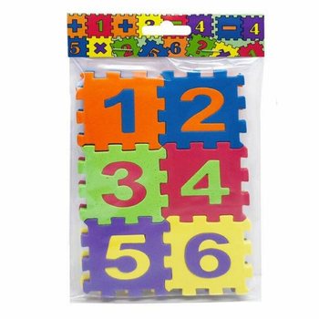 JOC DE PUZZLE MATEMATIC DIN SPUMĂ