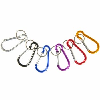 BRELOCURI COLORATE CU CARABINĂ (48 buc.)