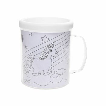 UNICORN - COLOREAZĂ-ȚI PROPRIA CANĂ (2 buc.)