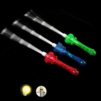Baghete Luminoase cu Fibră Optică LED, 40 cm (48 buc.)