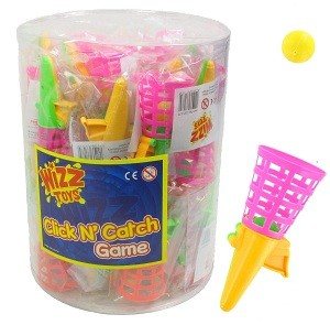 Joc de Prindere Click 'n' Catch în Tub (36 buc.)
