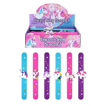 Brățări Snap Unicorn / Inorog (24 buc.)