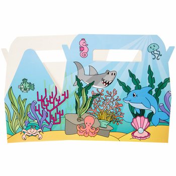 Cutie Meniu Mare / Ocean - 22,5 x 12 x 9,5 cm (24 buc.)