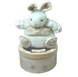 JUCĂRIE DE PLUȘ ÎN CUTIE CADOU BABY BOW - MODEL 8