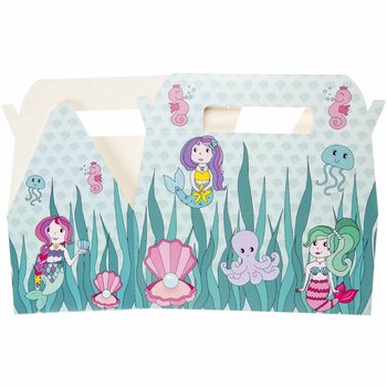 Cutie Meniu Copii Sirena - 22,5 x 12 x 9,5 cm (24 buc.)