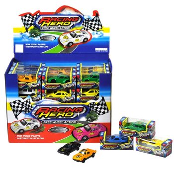 Mașinuțe Die-Cast în Display (60 buc.)