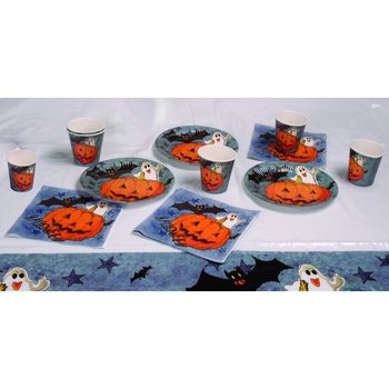 Set de Masă Halloween 19 Piese (6 seturi)