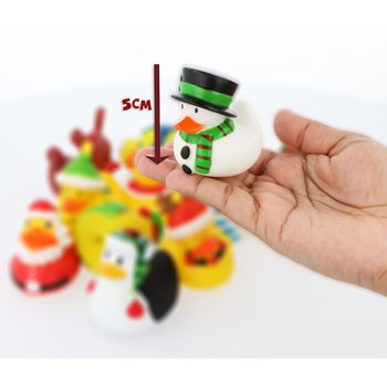 Mix Rățuște de Crăciun 6cm (12 bucăți) - Cadouri Festive