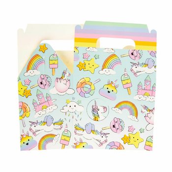 Cutie Meniu Copii / Cutie Cadou Unicorn 14x10x17 cm (12 buc.)