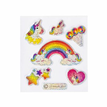 AUTOCOLANTE CU SCLIPICI - UNICORN (100 bucăți)