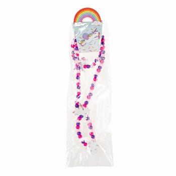 Set Colier și Brățară din Lemn cu Unicorn pentru Copii (48 buc.)