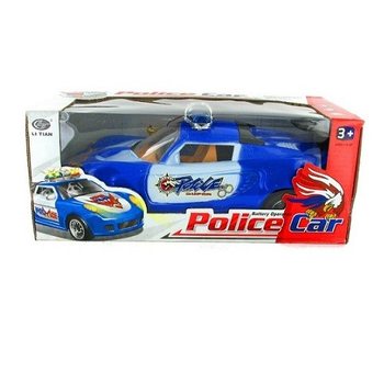 Mașină de Poliție Bump & Go cu Lumini și Sunete