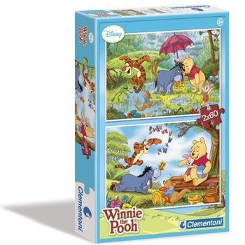 PUZZLE CLEMENTONI DISNEY WINNIE DE PLUȘ 2 x 60 PIESE (Set de 6)