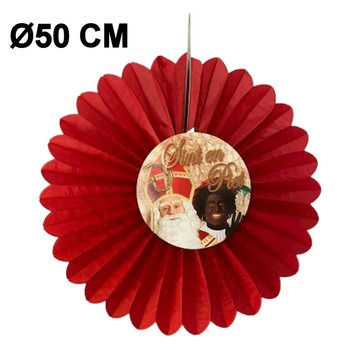 EVANTAI DECORATIV SINTERKLAAS &Oslash;50 CM - PLIABIL (6 buc.)