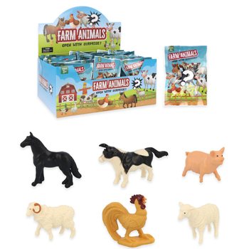 Pungă Surpriză / Blind Bag - Temă: Animale de la Fermă &eacute;n Display (60 buc.)