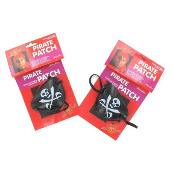 Petic de ochi de pirat pe carton (24 buc.)
