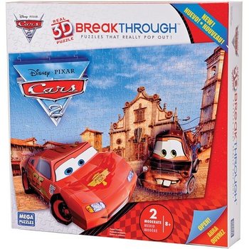 Megapuzzles Breakthrough 3D Cars 2 - 50671AEG