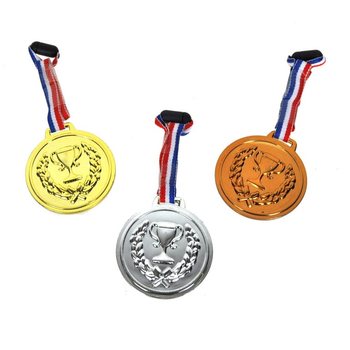Set de 3 medalii pe carton (12 buc.)