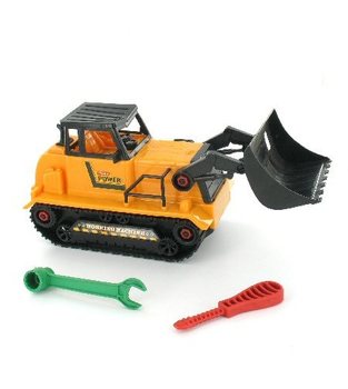 Buldozer de Asamblat DIY (4 buc.)