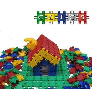 BLOCURI DE CONSTRUCȚIE CLICS (1100 piese)