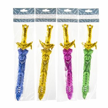 SABIE COLORATĂ METALIZAT, LUNGIME 33 CM (36 buc.)