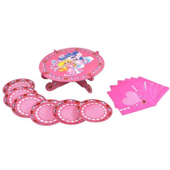 Set de Tort Prințese și Pirați, 13 Piese (4 buc.)