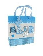 Pungă de cadou pentru nou-născut - Albastru Baby (12 buc.)