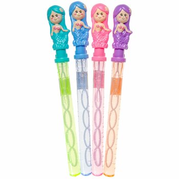 Baghetă Mare de Baloane Săpun Sirena - 38 cm - Display (24 buc)