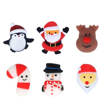 FIGURINE SQUISHY DE CRĂCIUN PENTRU COPII (96 buc.)