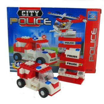 JOC DE CONSTRUCȚIE BRICKS POLIȚIE (2 buc.)