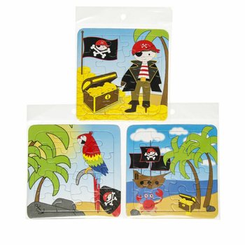 Mix Puzzle Pirați - 14 x 14 cm (50 Bucăți)