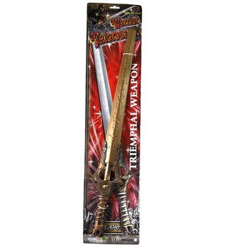 Sabie de jucărie cu lumini și sunete pe carton - 66 cm (4 buc.)