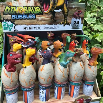 Baghete Baloane de Săpun Dinozaur 3D (24 bucăți &icirc;n display)