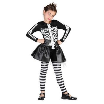 Costum de Schelet pentru Copii – Vârsta 7-9 Ani