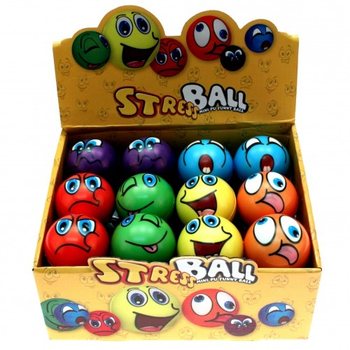 Mingi Antistres Smiley PU - Display (24 buc.)