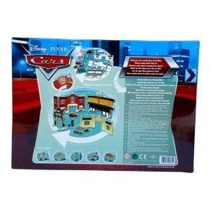 DISNEY CARS - MEGA SET DIN LEMN "CREEAZĂ-ȚI PROPRIUL SET CARS"