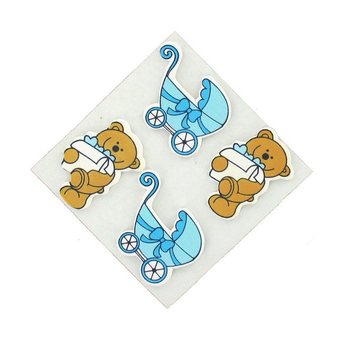 Stickere Decorative - Albastru Bebe (Set de 20)