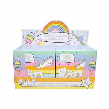 Joc de Memorie Unicorn - Ambalaj display (12 bucăți)