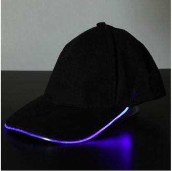 ȘAPCĂ LED LUMINOASĂ / ȘEPCI DE PETRECERE - CULOARE: VIOLET (12 buc.)